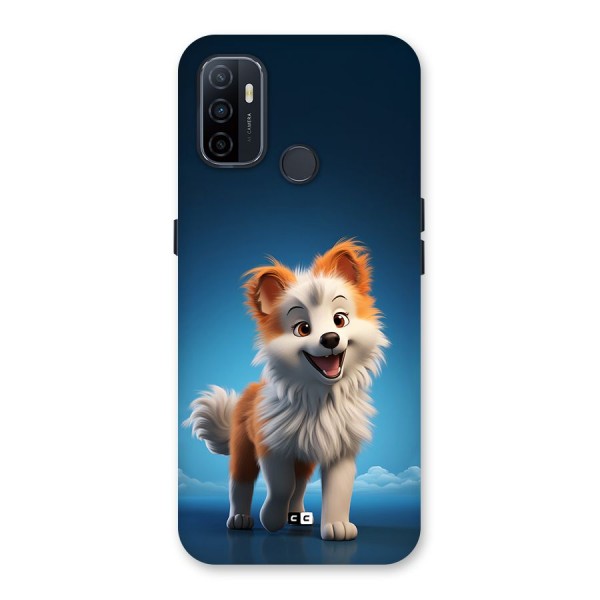 Cute Puppy Walking Back Case for Oppo A32