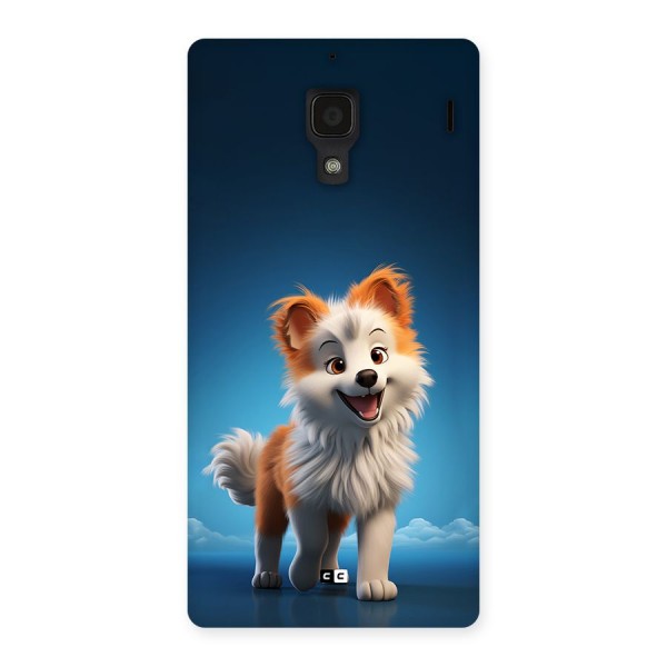 Cute Puppy Walking Back Case for Redmi 1s