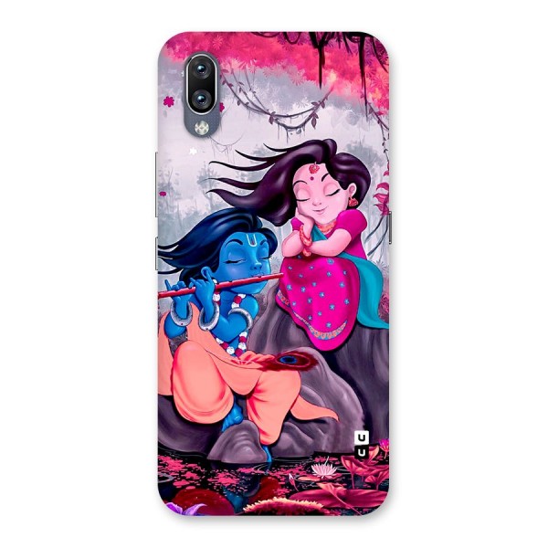 Cute Radha Krishna Back Case for Vivo NEX