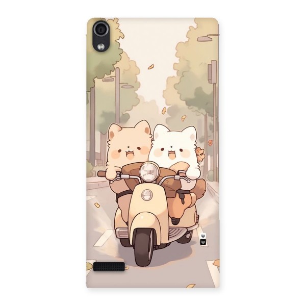 Cute Riders Back Case for Ascend P6