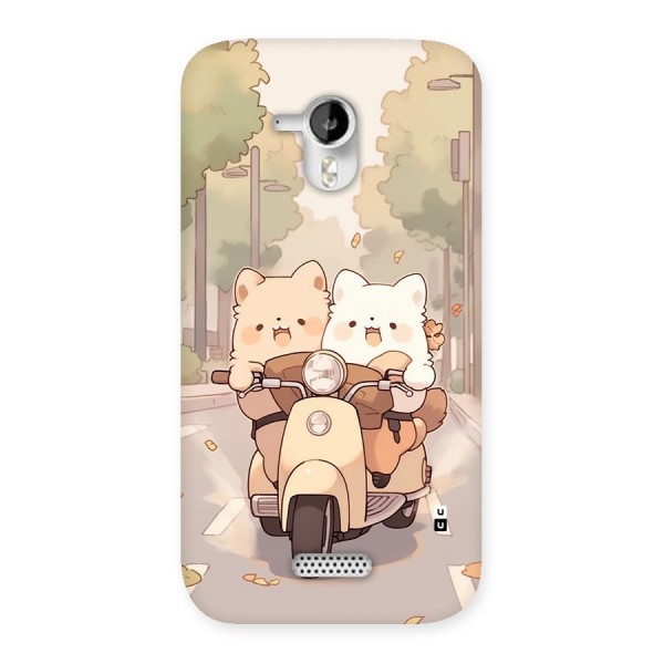 Cute Riders Back Case for Canvas HD A116