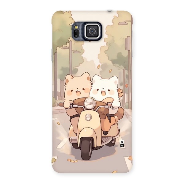 Cute Riders Back Case for Galaxy Alpha