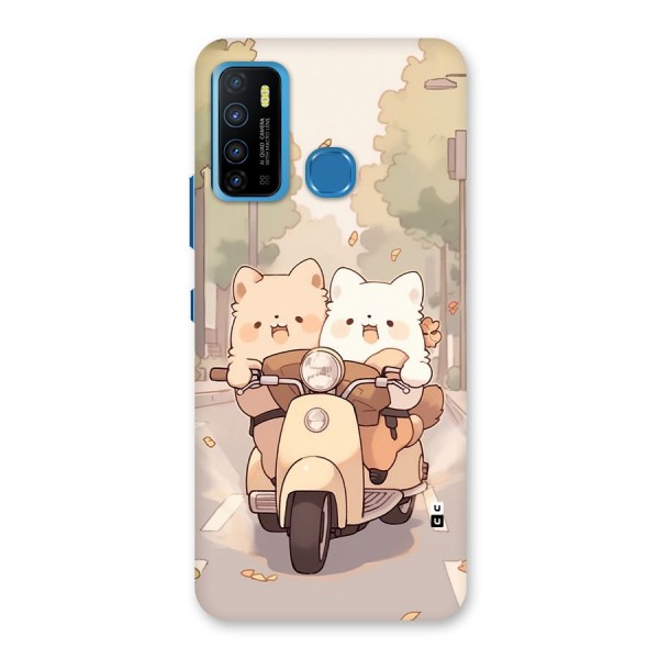 Cute Riders Back Case for Infinix Hot 9