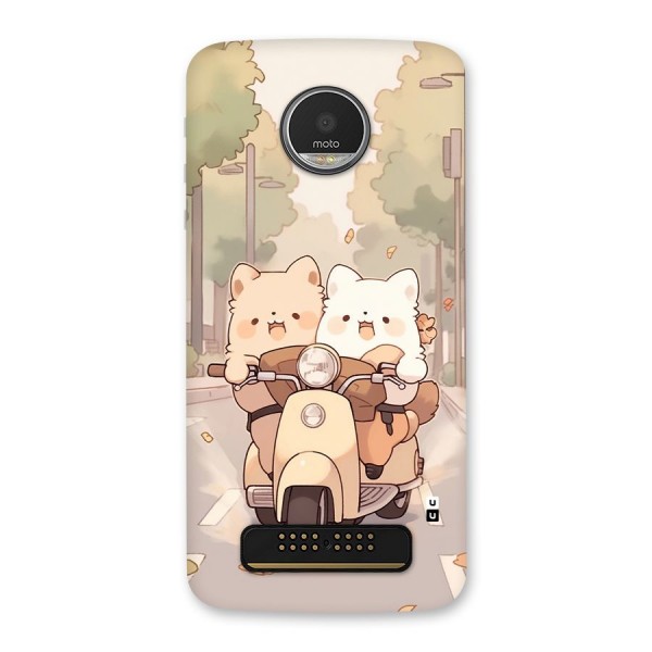 Cute Riders Back Case for Moto Z Play