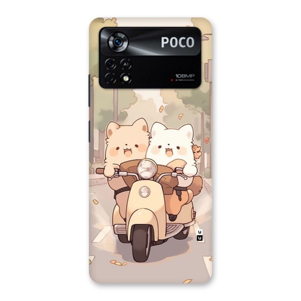 Cute Riders Back Case for Poco X4 Pro 5G