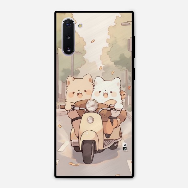 Cute Riders Metal Back Case for Galaxy Note 10