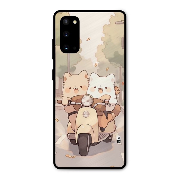 Cute Riders Metal Back Case for Galaxy S20