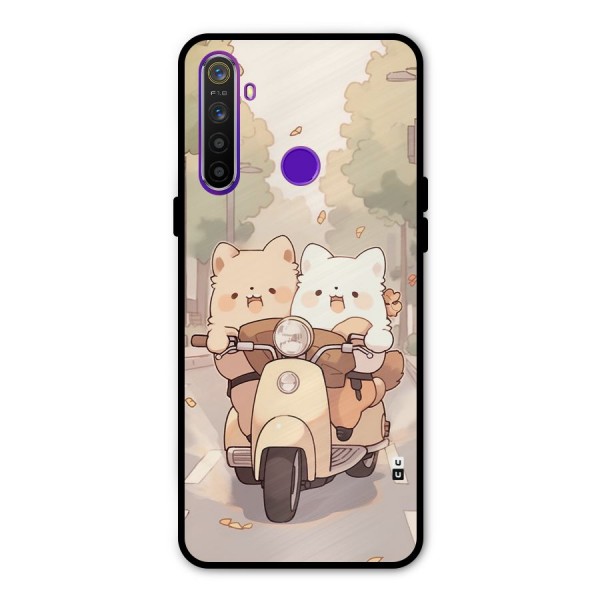 Cute Riders Metal Back Case for Realme Narzo 10