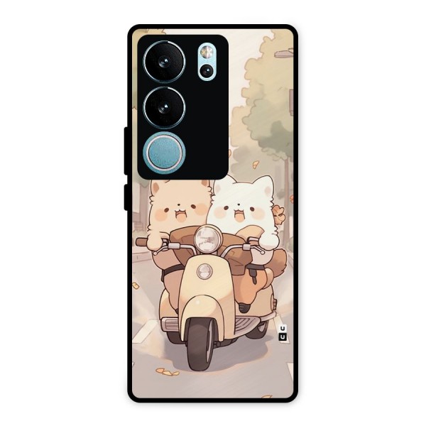 Cute Riders Metal Back Case for Vivo V29