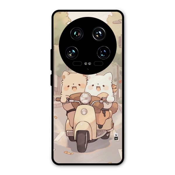 Cute Riders Metal Back Case for Xiaomi 14 Ultra