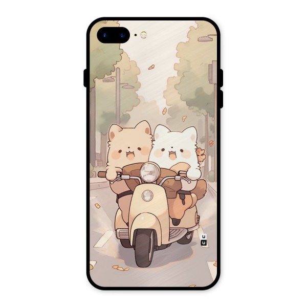 Cute Riders Metal Back Case for iPhone 7 Plus