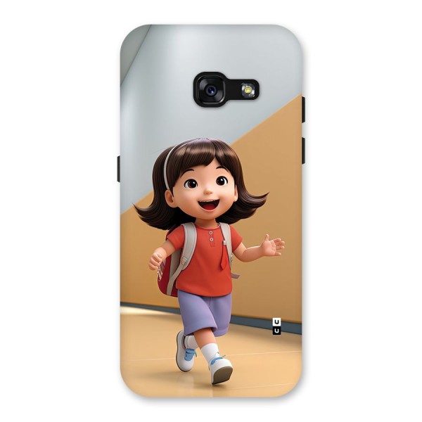 Cute School Girl Back Case for Galaxy A3 (2017)
