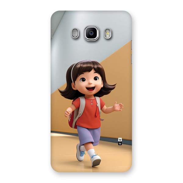 Cute School Girl Back Case for Galaxy J5 2016