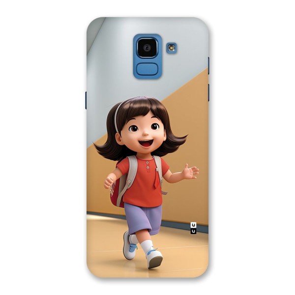 Cute School Girl Back Case for Galaxy On6