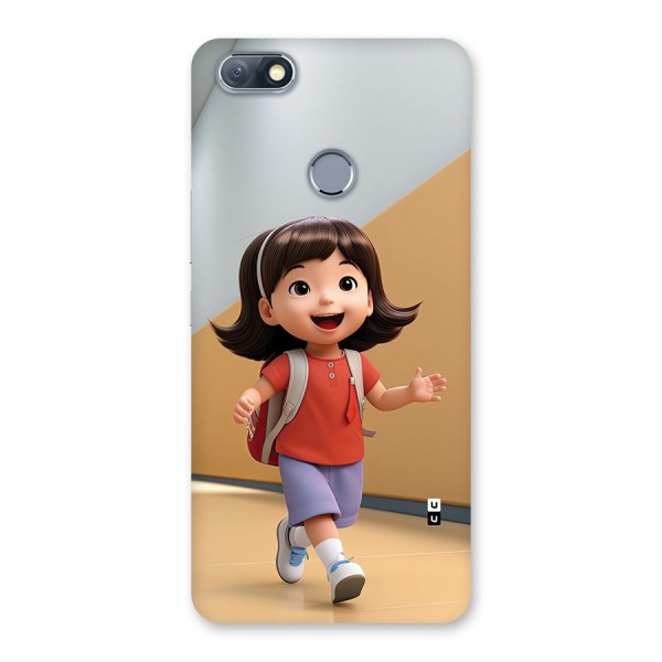 Cute School Girl Back Case for Infinix Note 5