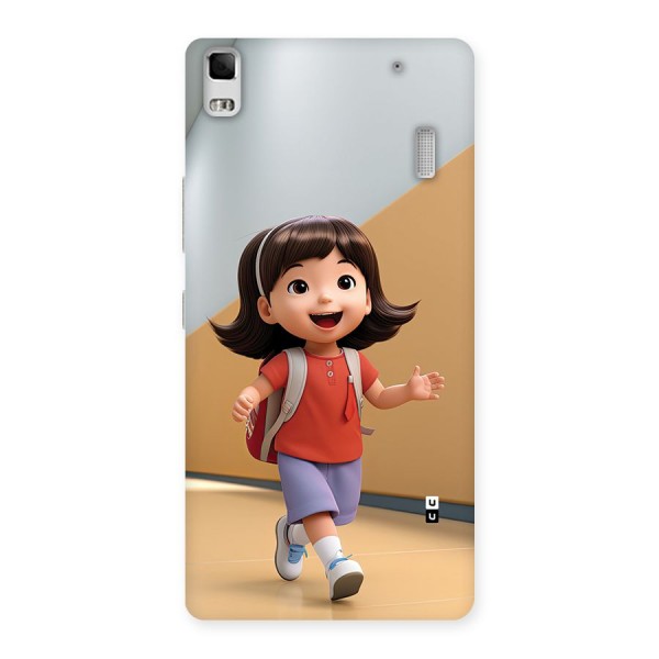 Cute School Girl Back Case for Lenovo K3 Note