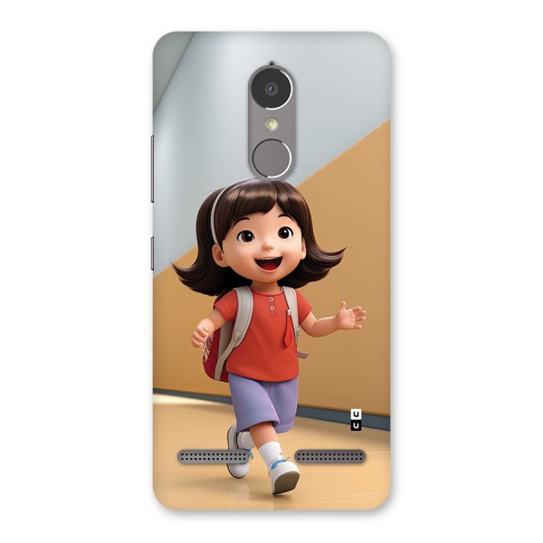 Cute School Girl Back Case for Lenovo K6