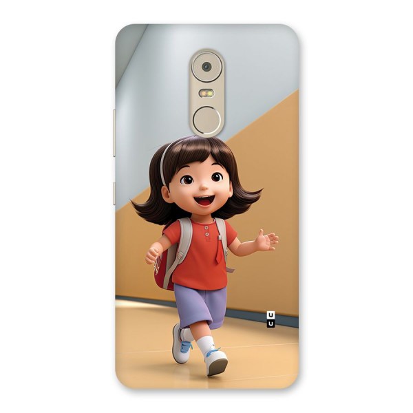 Cute School Girl Back Case for Lenovo K6 Note