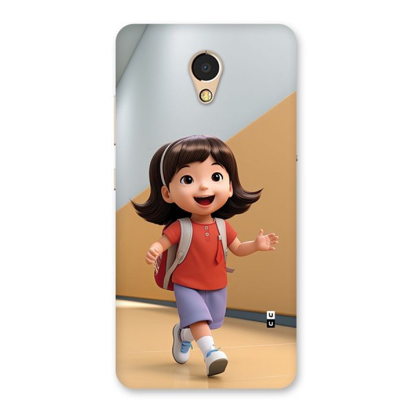Cute School Girl Back Case for Lenovo P2