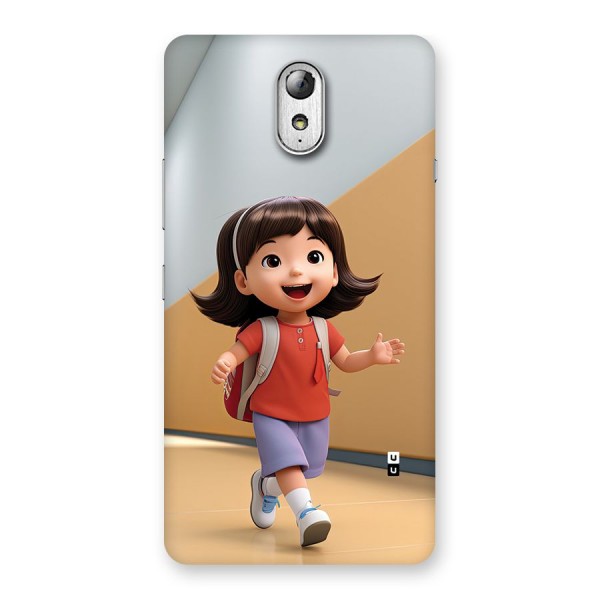 Cute School Girl Back Case for Lenovo Vibe P1M