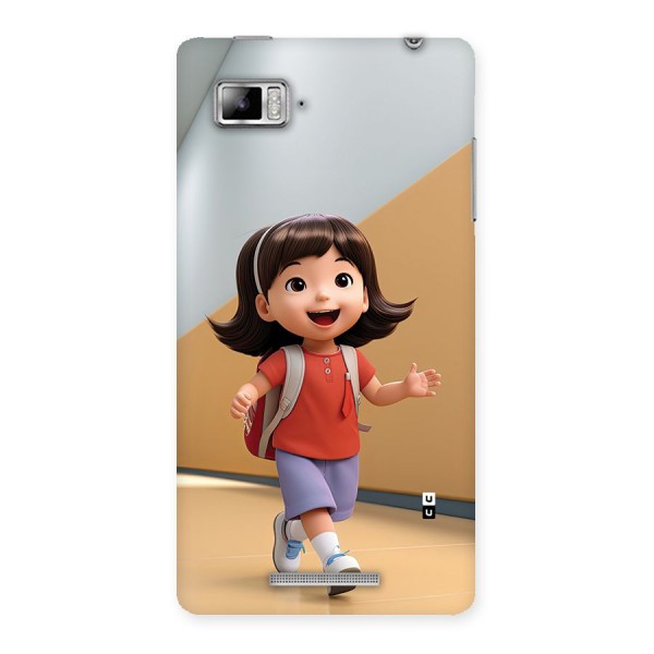 Cute School Girl Back Case for Lenovo Vibe Z K910