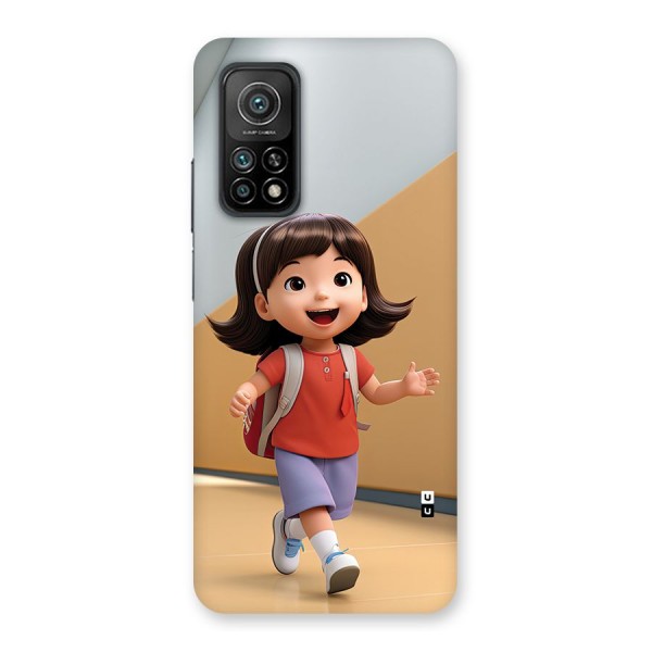 Cute School Girl Back Case for Mi 10T 5G