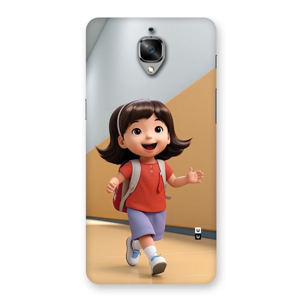 Cute School Girl Back Case for OnePlus 3