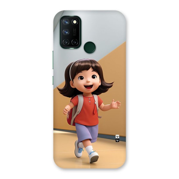 Cute School Girl Back Case for Realme C17