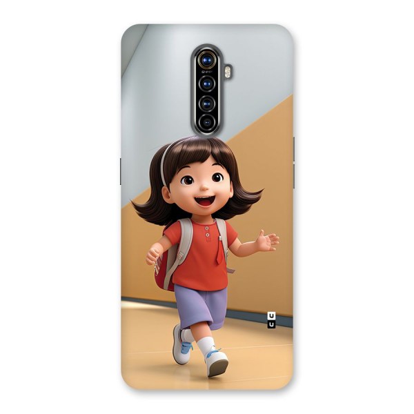 Cute School Girl Back Case for Realme X2 Pro