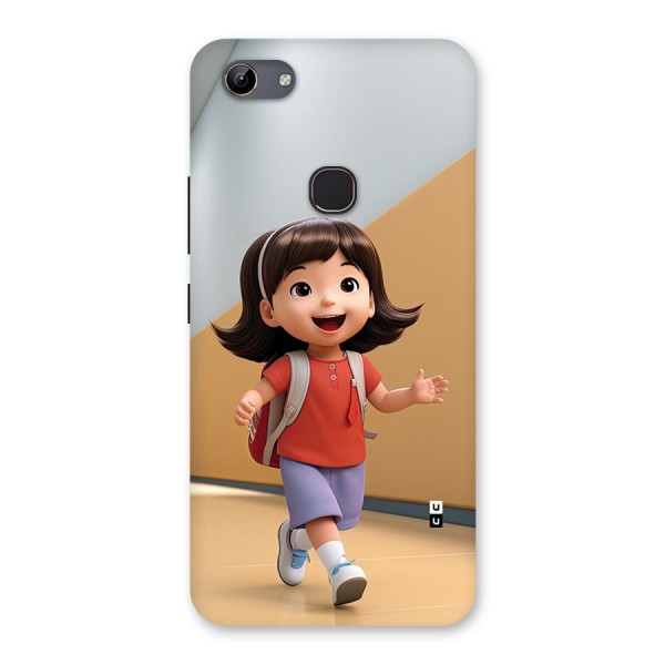 Cute School Girl Back Case for Vivo Y81