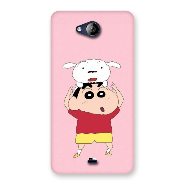 Cute Sheero Back Case for Canvas Play Q355