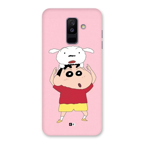 Cute Sheero Back Case for Galaxy A6 Plus