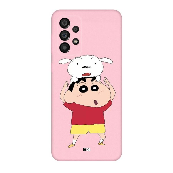 Cute Sheero Back Case for Galaxy A73 5G
