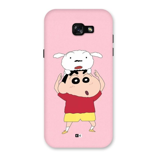 Cute Sheero Back Case for Galaxy A7 (2017)