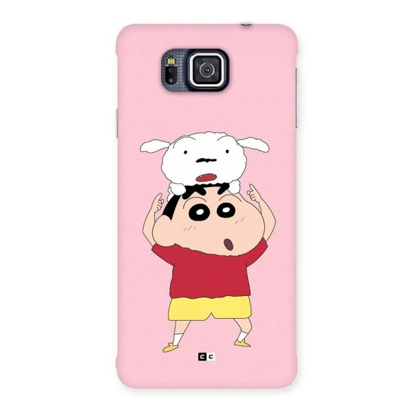 Cute Sheero Back Case for Galaxy Alpha