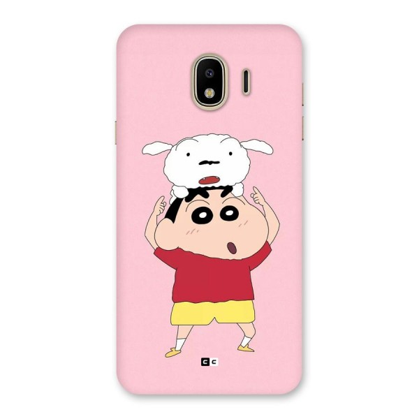 Cute Sheero Back Case for Galaxy J4