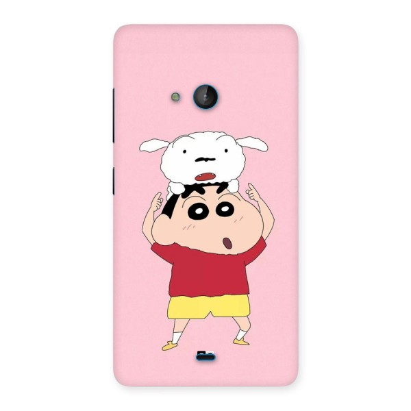 Cute Sheero Back Case for Lumia 540