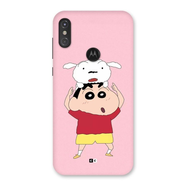 Cute Sheero Back Case for Motorola One Power