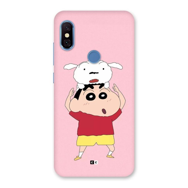 Cute Sheero Back Case for Redmi Note 6 Pro