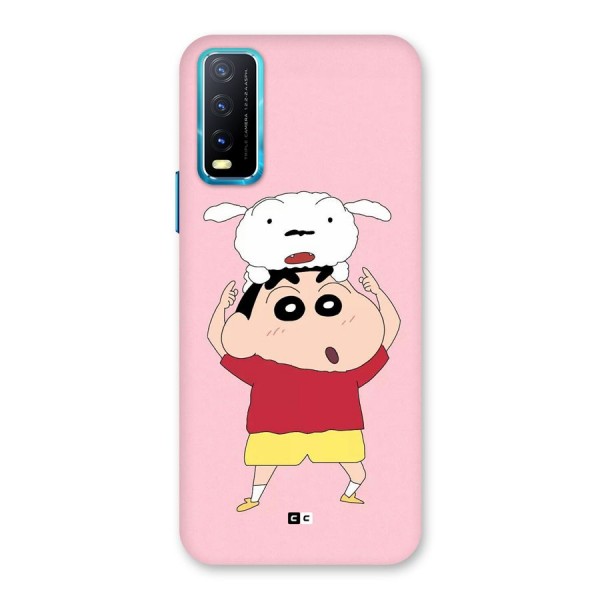 Cute Sheero Back Case for Vivo Y12s
