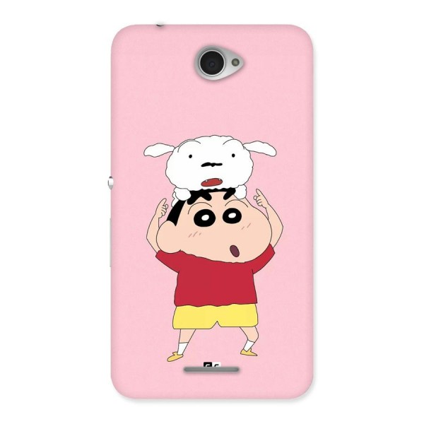 Cute Sheero Back Case for Xperia E4