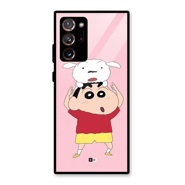 Cute Sheero Glass Back Case for Galaxy Note 20 Ultra 5G