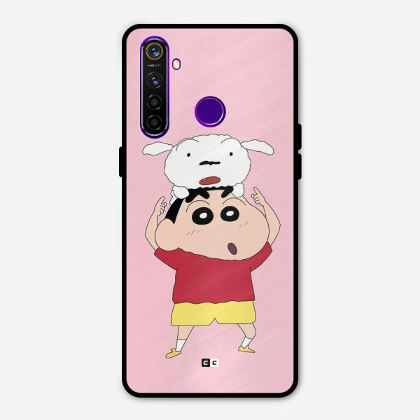 Cute Sheero Metal Back Case for Realme 5 Pro