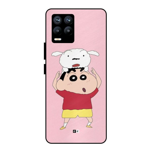 Cute Sheero Metal Back Case for Realme 8 Pro