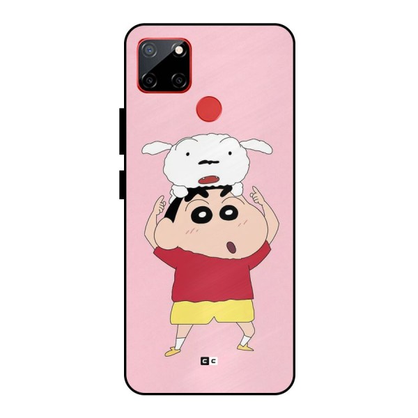 Cute Sheero Metal Back Case for Realme C12