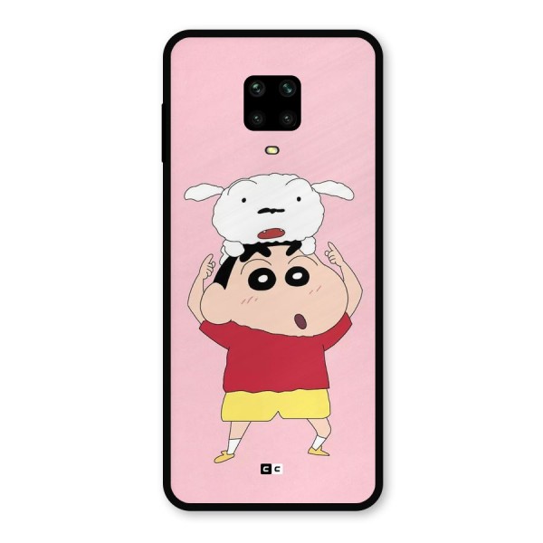 Cute Sheero Metal Back Case for Redmi Note 9 Pro Max