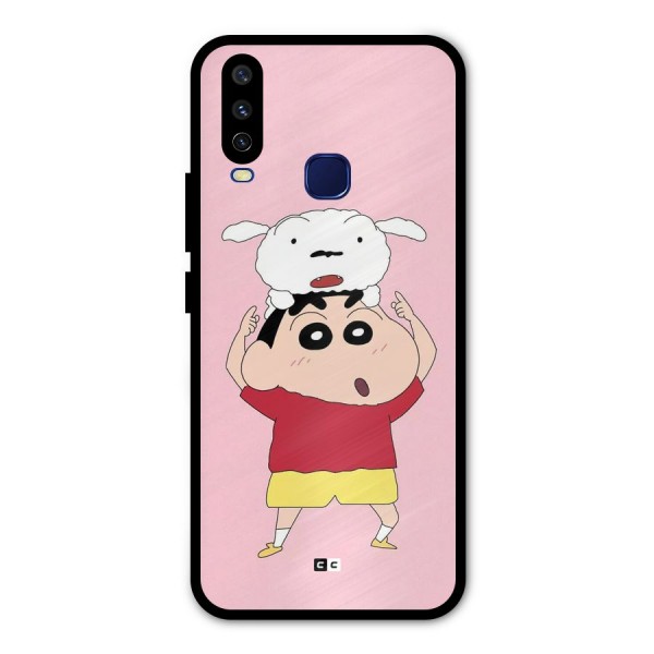 Cute Sheero Metal Back Case for Vivo V17