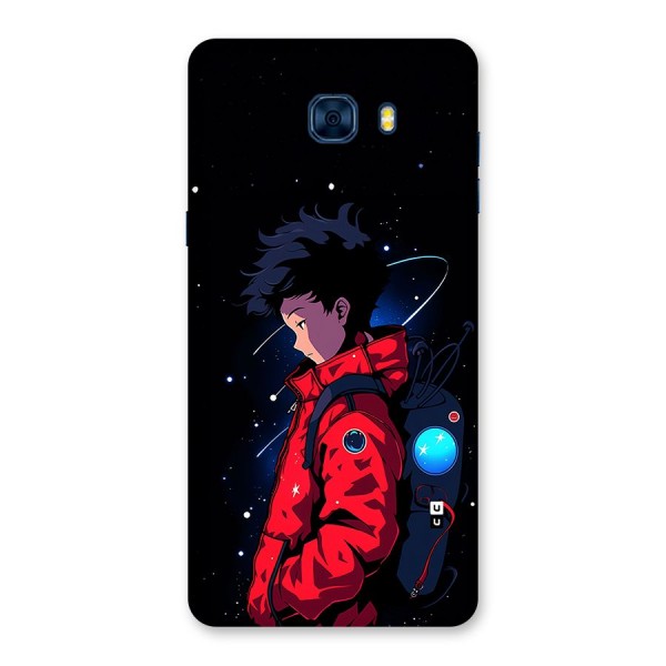 Cute Space Boy Back Case for Galaxy C7 Pro