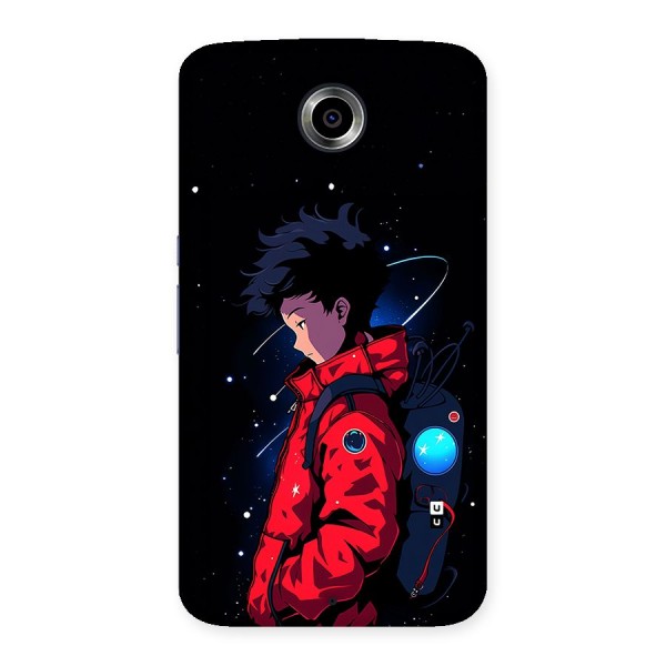 Cute Space Boy Back Case for Google Nexus 6