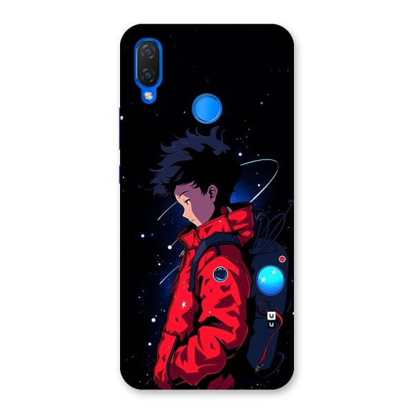 Cute Space Boy Back Case for Huawei P Smart Plus
